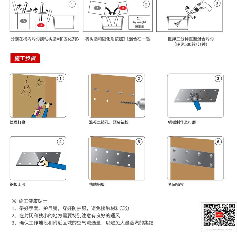 包钢钦州粘钢加固施工过程